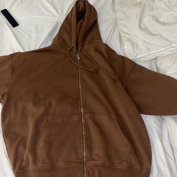 Brandy Melville Tops - brown malibu brandy jacket